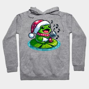 Christmas Carol Frog Hoodie